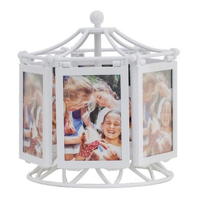 Personalisierte familie familienrahmen rotierender bildrahmen desktop
