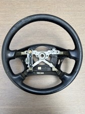 1998-2002 Toyota 4runner Black Leather Steering Wheel No Cc Oem 1998-2002 Toyota 4runner Black Leather Steering Wheel No Cc Oem