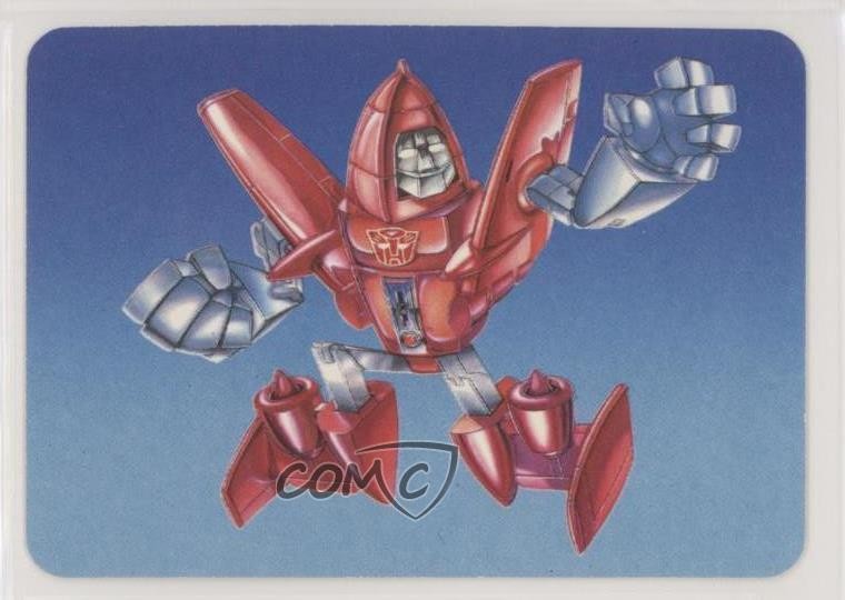 1985 Hasbro Transformers Powerglide (Blue) #29 7xr