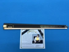 PECHAUER POOL CUE BRETT FAVRE LTD EDITION #20 OF 25 MAPLE AND ROGUE SHAFTS 4" EX
