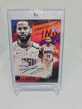 2018-19 Panini Court Kings - Impressionist Ink D.J. Augustin Sapphire... /25