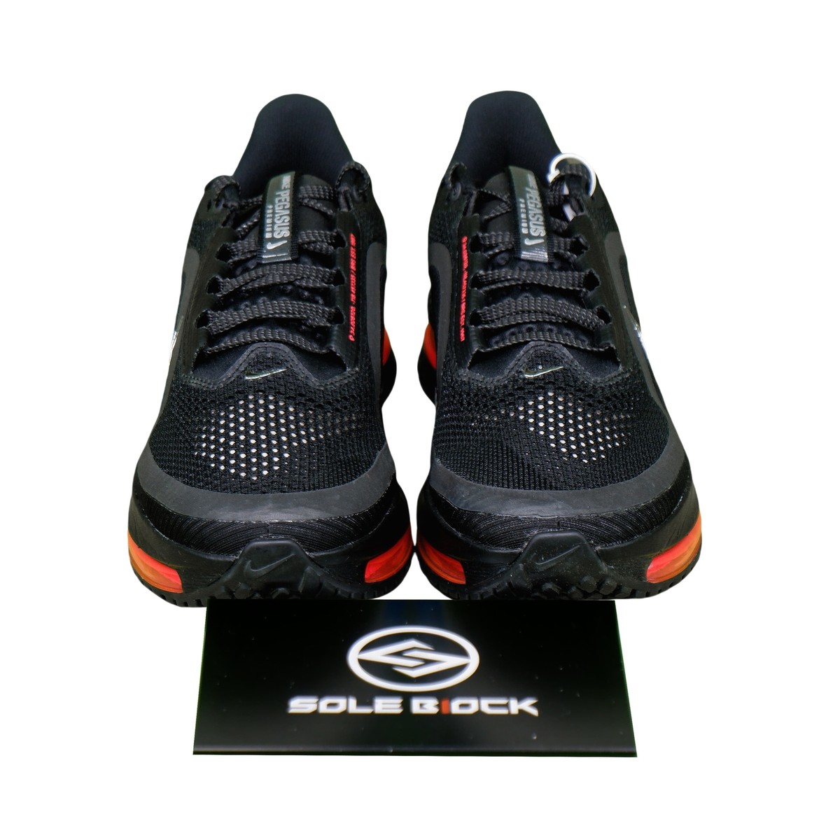 Nike Pegasus Premium Black Bright Crimson HQ2592-003 Men's Black