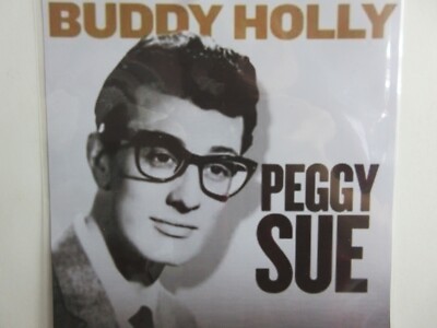 💥' BUDDY HOLLY ' HIT 45 + PICTURE [PEGGY SUE / EVERYDAY] 1957