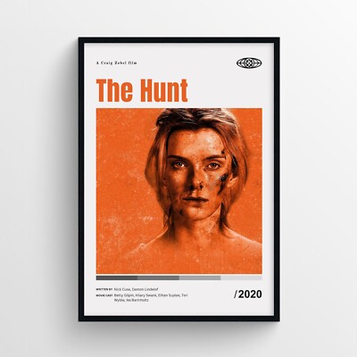 The Hunt Movie Poster Print, Wall Art - Unframed
