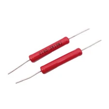  2pcs 5W Watts 10KV High Voltage Glass Glaze Resistors 10M ohm