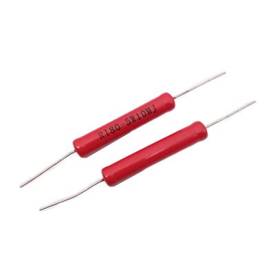 US Stock 2pcs 5W Watts 10KV High Voltage Glass Glaze Resistors 10M ohm