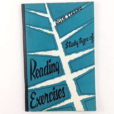 Vintage Reading Textbook, Study Type Of Reading Exercises (1965) Ruth Strang