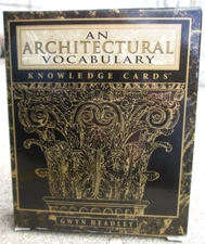 An Architectural Vocabulary: Knowledge Cards Gwyn Headley EUC! Flashcards