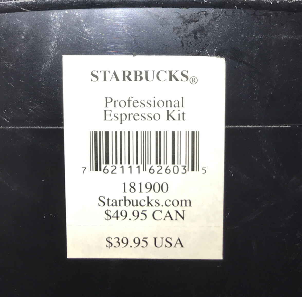 Starbucks Barista Professional Espresso 