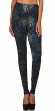 Women OS Plus Fits Sizes 14-22 Leggings Super Soft 8 Prints FREE SHIP