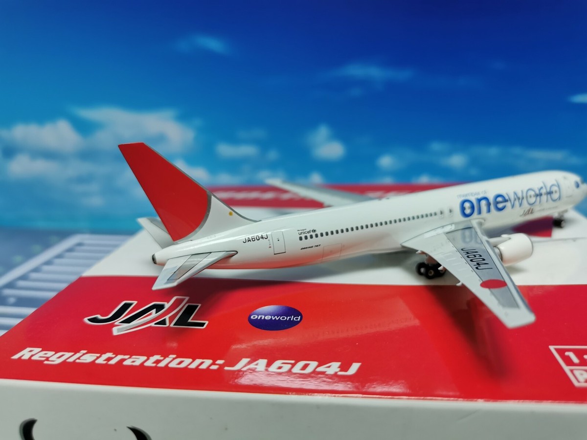 Phoenix JAL B767-300 JA604J ONE WORLD 1:400 defect | eBay