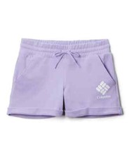 Columbia Big Girls Trek French Terry Adjustable Waist Short AG9517 NEW w TAGS