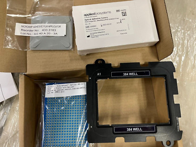 Applied Biosystems QS6,7 Viia7 Real-Time PCR 384 well plate adaptor & Covers