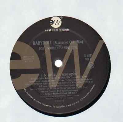 Babydoll Dont Wanna Lose Your Love / Shake For Me Vinyl Single 12inch