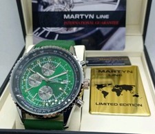Men's Chronograph Martyn Line Limited Edition Rotating Bezel Tachymeter