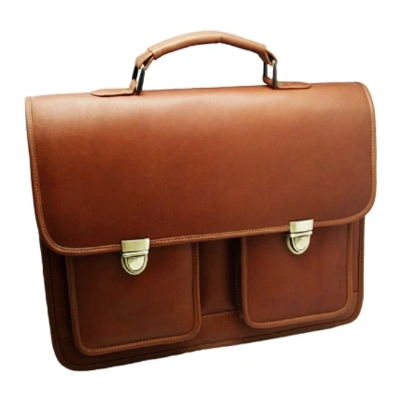 Saddle leather sales laptop bag