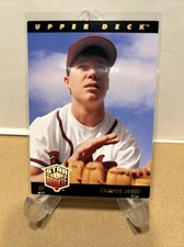 1993 Upper Deck Chipper Jones Star Rookie #24 Atlanta Braves HoF