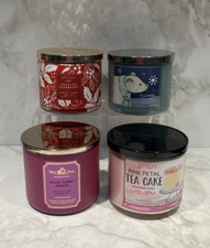 Bath  Body Works 3-Wick Candle NEW White Barn 14.5 Oz  YOU CHOOSE 