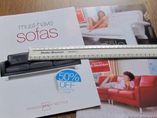 THREE VINTAGE DFS SOFAS BOOKLETS FROM 2003/4/5 LARGEST HAS 24 PAGES OTHERS 16