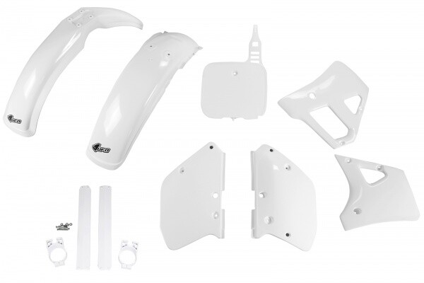 kit plastiche carene FULL Yamaha YZ 125 1989 - 1990 YZ 250 1989 bianco Ufo Plast
