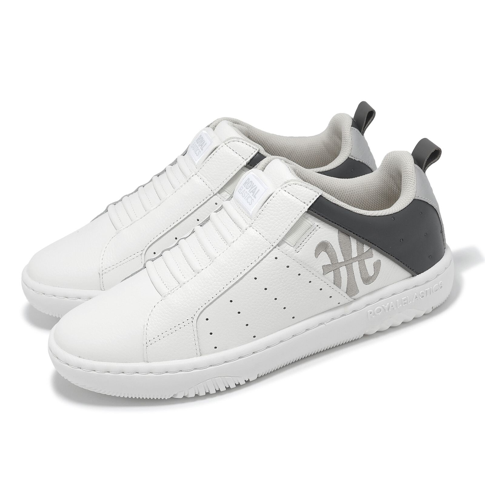 Мужские повседневные туфли без шнуровки Royal Elastics Icon 20 White Phantom 06543-088 26890₽