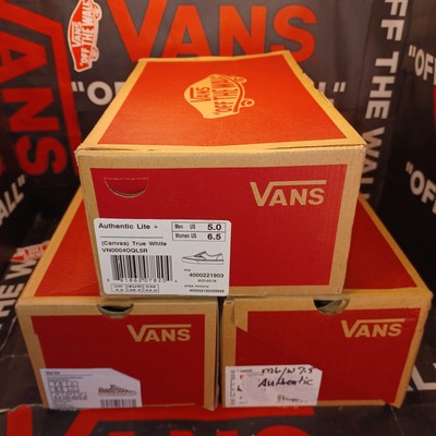 3 - Vans Off the Wall EMPTY Replacement Shoe Boxes (no shoes)