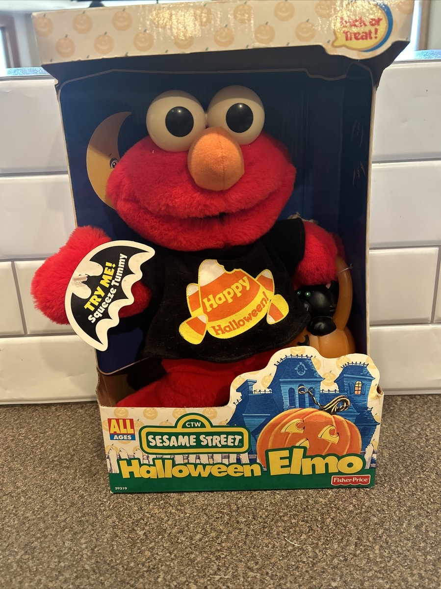 Vintage Halloween Elmo Sesame Street 2000 Fisher Price NIB | eBay