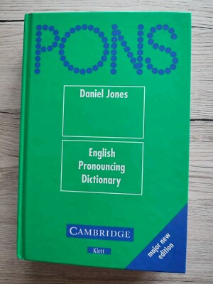 PONS Wörterbuch ~ Klett ~ English Pronouncing Dictionary ~ gebundene Ausgabe 