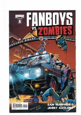 BOOM Comics FANBOYS vs. ZOMBIES No. 5 August 2012 $3.99  USA