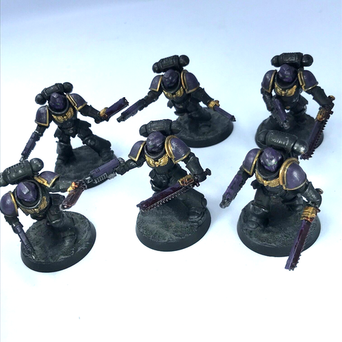 Dark Angels Assault Intercessors Space Marines - bemalt - Warhammer 40K C2797 - Bild 1 von 3