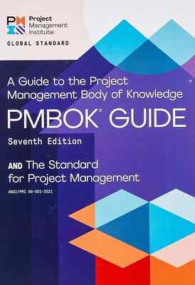 PMBOK A Guide to the Project Management Body of Knowledge 7th edition USA STOCK
