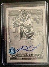 2020 Topps Gypsy Queen JD J.D. MARTINEZ Black & White Parallel Auto SP #50/50