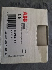 ABB MS325-6.3  Manual Motor Starter brand new ABB MS325-6.3 (4.0-6.3A)