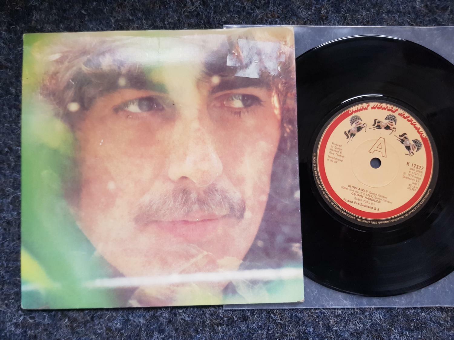 7"" Single Vinyl George Harrison/ Beatles - Blow away UK