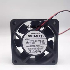 NMB 2408NL-05W-B50 6020 DC24V 0.09A 6CM 2-Wire Inverter Cooling Fan