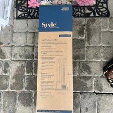 5 Piece Fireplace Tool Set & Stand, Heavy Duty, Full Size, Style Selections NIB