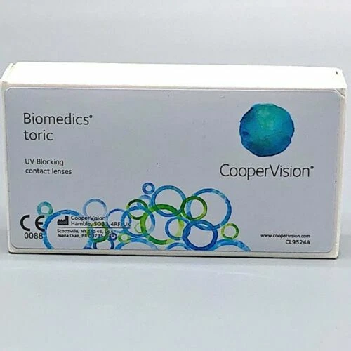Biomedics-Torische Korrekturlinsen als Monatslinsen