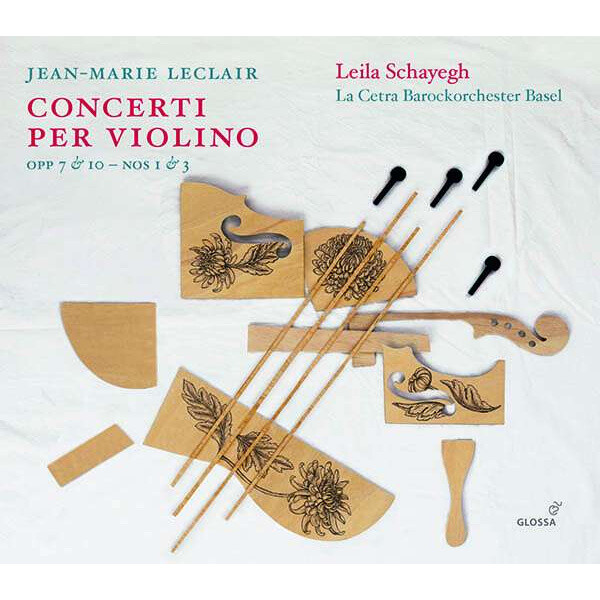 Jean-Marie Leclair: Concertos For Violin Opp. 7 & 10, Nos. 1 & 3 (CD)