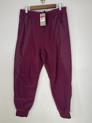 Nike Air Jordan Polartec 23 Engineered Pants Joggers Maroon Mens L  DV1599-680