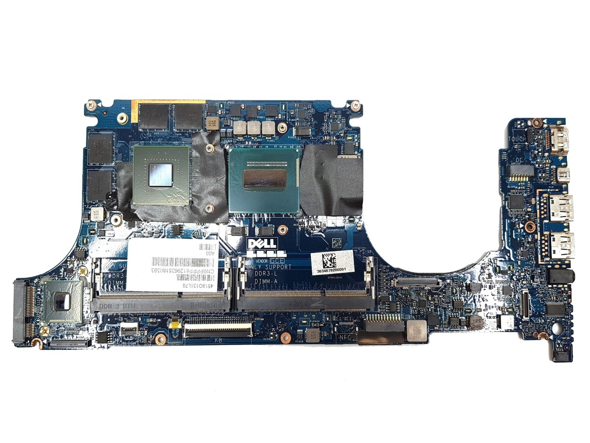 Dell PPPP8 Precision M3800 Motherboard Quad Core I7-4712hq