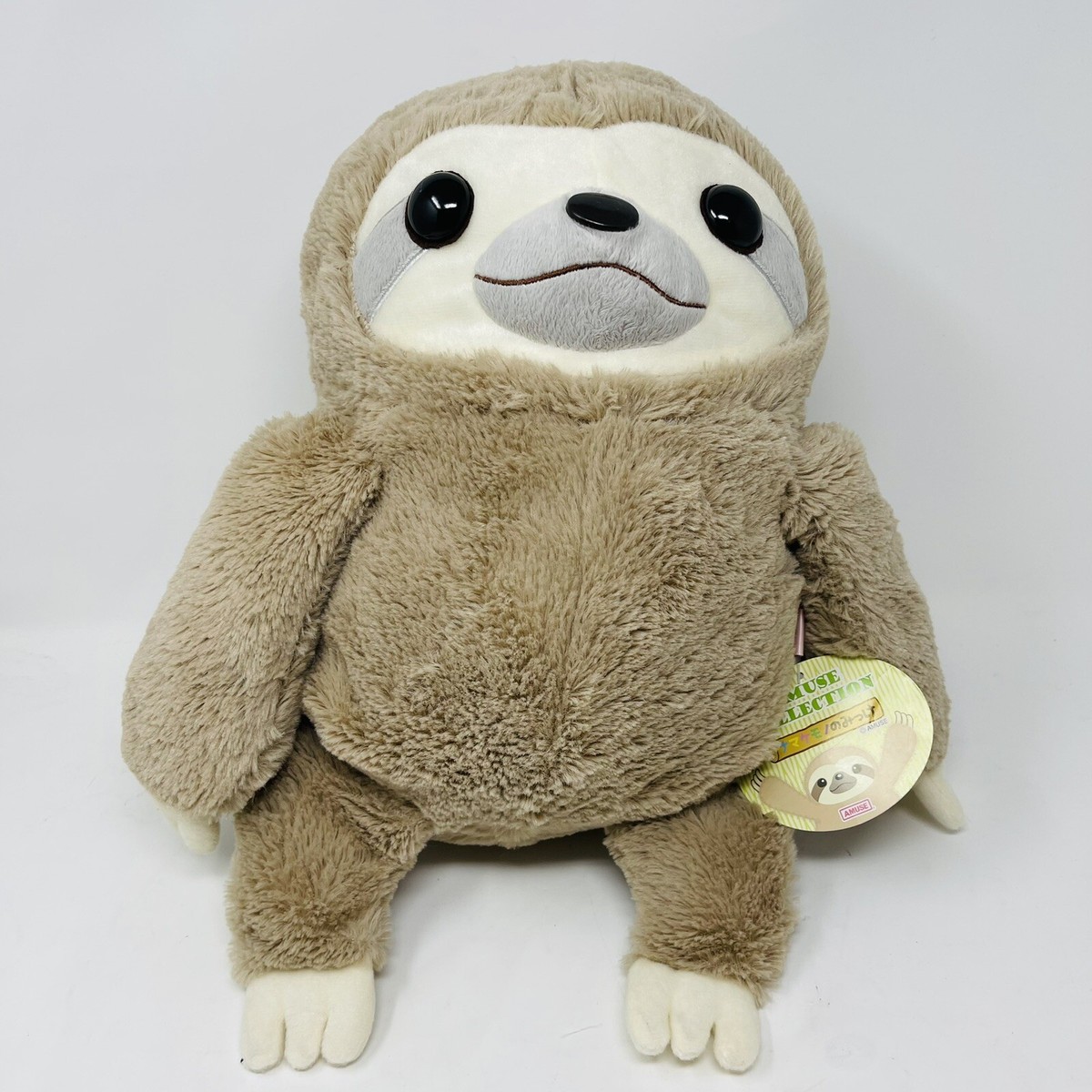 AMUSE Makemono no Mikke Sloth Plush Large New With