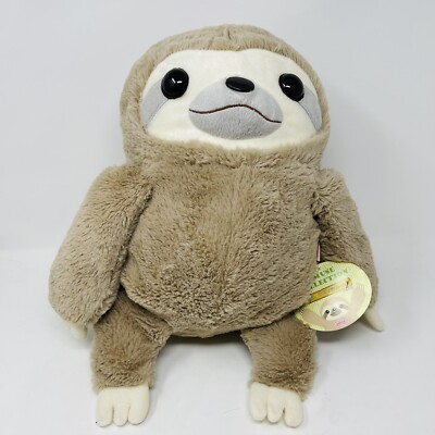 AMUSE Makemono no Mikke Sloth Plush Large New With Tags