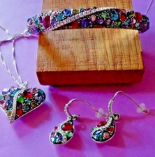 Brighton 💎Trust Your Journey Necklace Earring Bracelet Set $290  NWT/NWOT POUCH