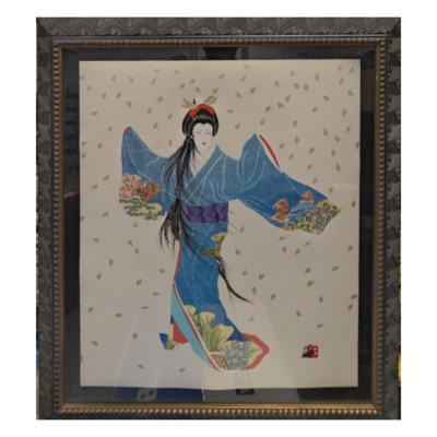 Hisashi Otsuka ''Lady of the Golden Blossom'' Limited Edition Signed 174/300 COA