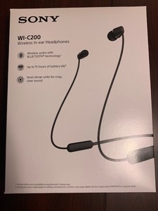 Sony Wi C0 Wireless In Ear Headphones Black Store Display Ebay