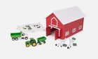 John Deere 24-Piece FARM RED BARN PLAYSET Ages 3+ ERTL 1:64 #47333 Tomy 2023 NEW