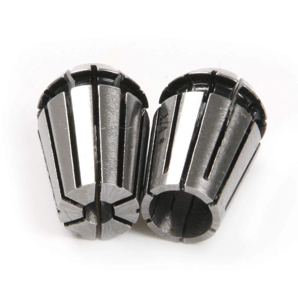 2pcs 1/8'' 1/4'' ER11 Spring Chuck Collet Set For CNC Workholding Milling Lathe - Image 2 of 4