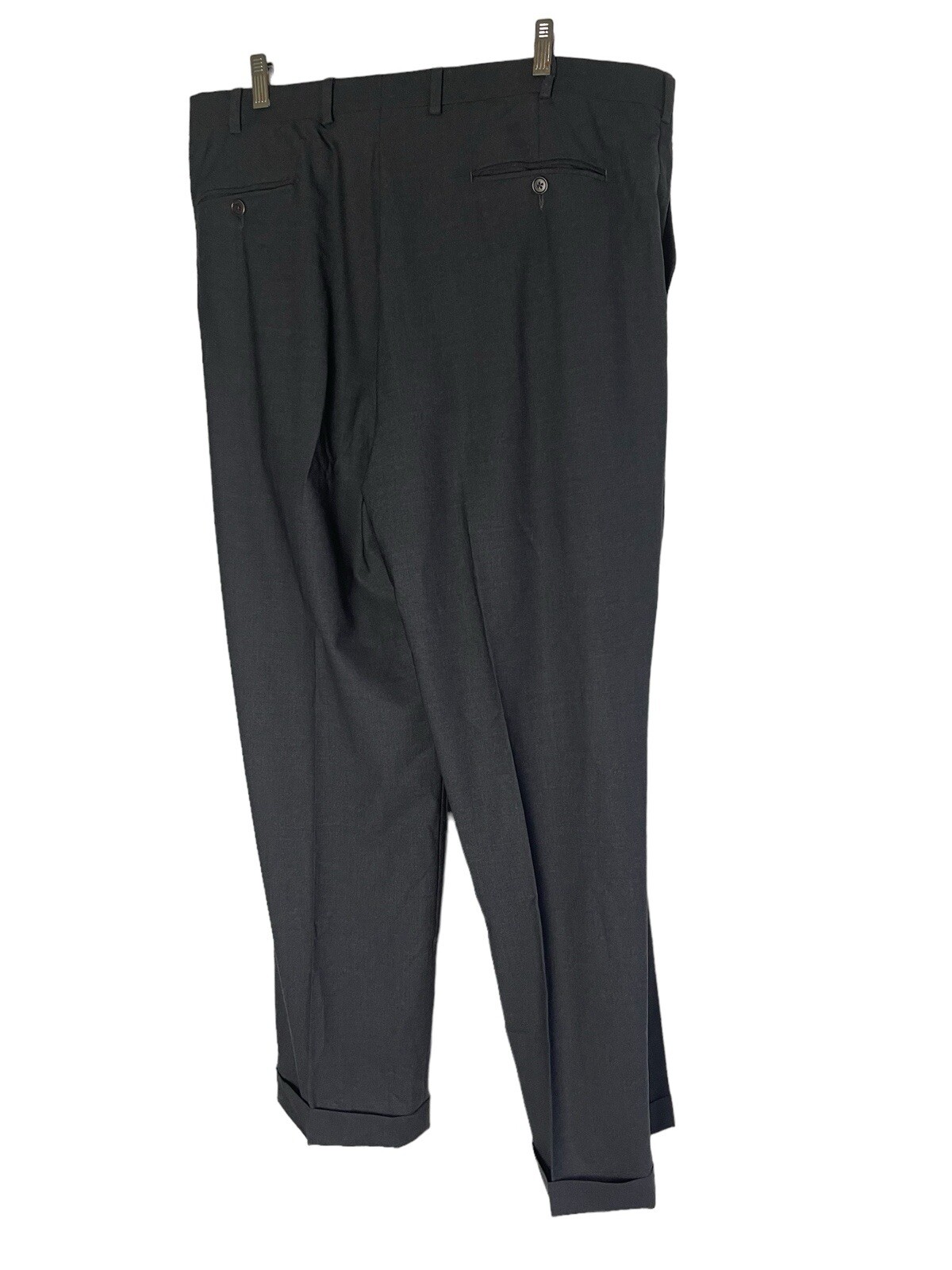 BROOKS BROTHERS 346, SOLID DARK GRAY/CHARCOAL WOO… - image 16