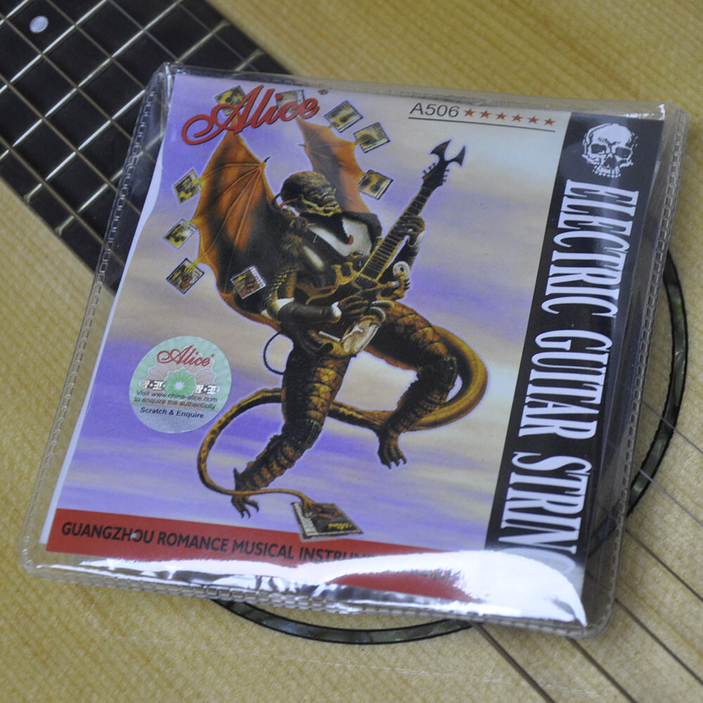 Alice A506L Electric Guitar Strings Steel Core Nickel Alloy Winding