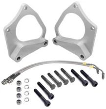 2WD REAR PORSCHE BRAKE UPGRADE AUDI A3 8P VW GOLF MK5 LEON 1P SKODA VRS - BR0015